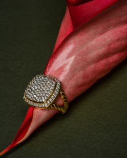Nimbus Home Kundan Finger Ring