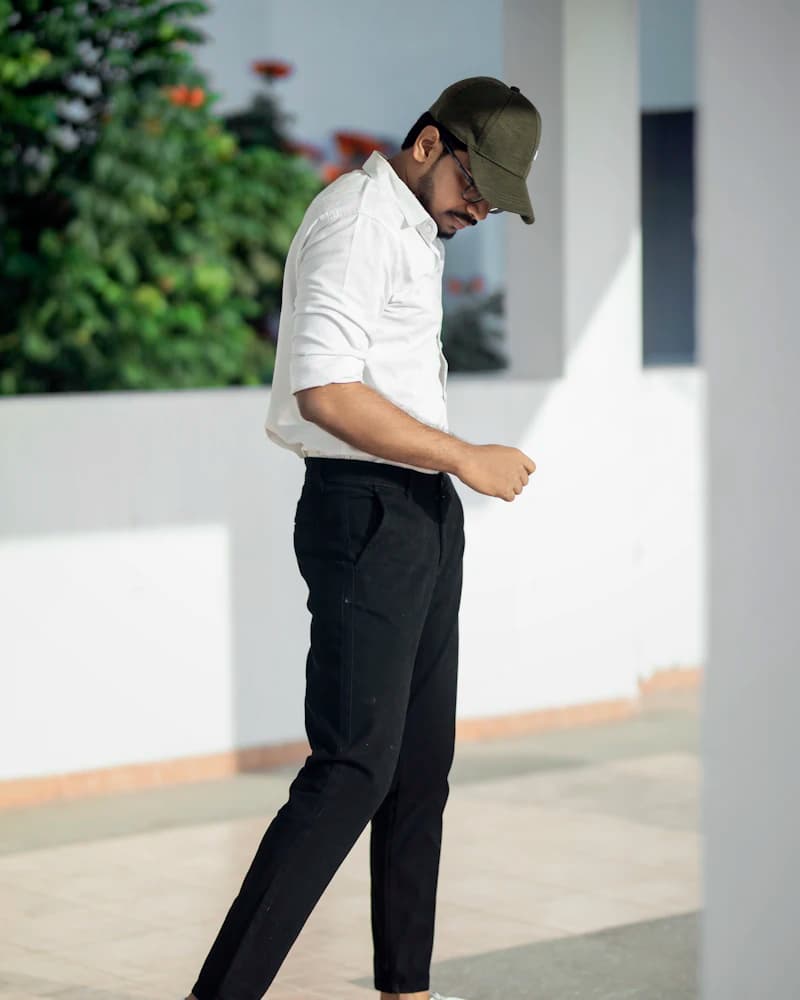 Pace Athletics Textured Chino Trousers