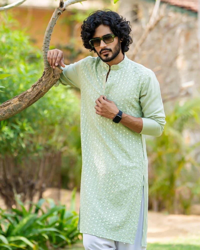 Rivaan Formal Linen Kurta