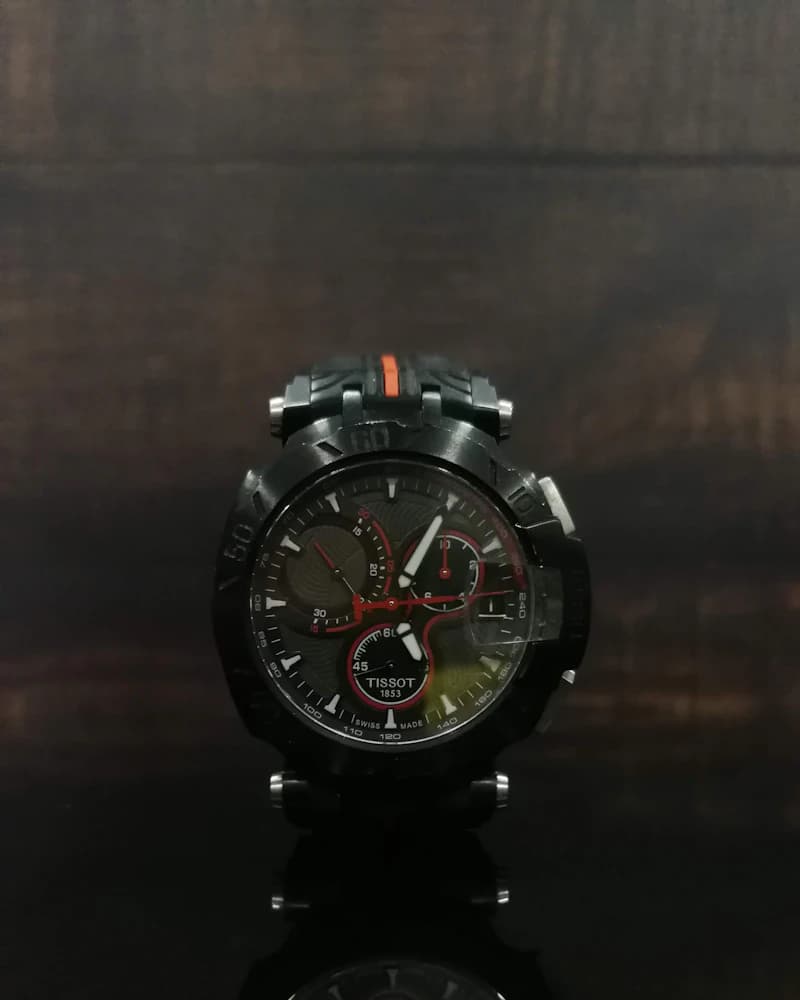 Anaya Studio Titanium Chrono Watch