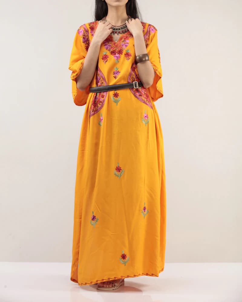 Zephyr Tech Handloom A-Line Dress